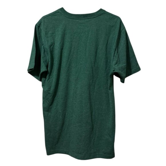 Carhartt Men's Loose Fit Size Small Crewneck Short Sleeve Green Outdoor Hiking - Picture 2 of 10